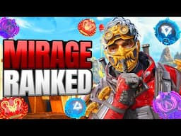 High Level Mirage Ranked Gameplay - Apex Legends (No commentary)