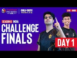 [Hindi] CODM Snapdragon Mobile Challenge Finals | DAY 1 | Season 6 India