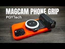 PGYTech MagCam Phone Grip & MagGlow Phone Fill Light