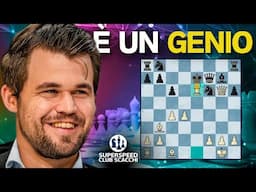 CAPOLAVORO | Carlsen Sacrifica Tutti i Pezzi Uno Dopo L' altro | Apertura Amar