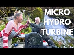 #3 Micro Hydro Build : Installing the Pipe & Placing the Turbine!