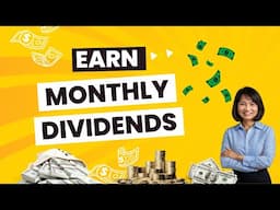 Earn MONTHLY DIVIDENDS Through REITs and Dividend Stocks