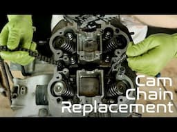 Replacing the Cam Chain on a Vintage Honda Motorcycle