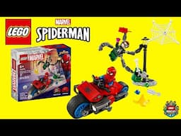 LEGO Marvel 76275 Motorcycle Chase: Spider-Man vs. Doc Ock | LEGO Speed Build 🚴‍♂️🕷️