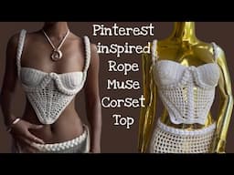 Rope Corset Top (Top Gringo De croche)