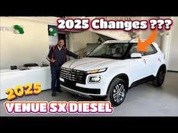 2025 Hyundai Venue Diesel Changes ???? VENUE SX CRDi Diesel Detailed Review