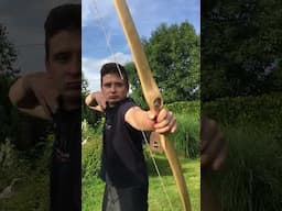 Homemade Cyclop Bow Arrow Release #archery #bowandarrow #relaxingvideo