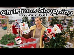 COME CHRISTMAS SHOPPING WITH ME: decorating + getting into the holiday spirit!