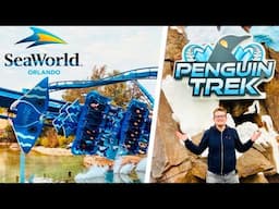 SeaWorld Orlando 2025 Vlog - AWESOME Coasters & Penguin Trek FIRST RIDE!