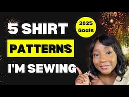 5 Incredible Shirt Patterns to Sew in 2025!