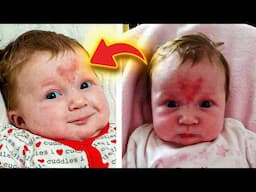 Baby Born with Mysterious Spot on Forehead – A Year Later, Horns Start Growing!