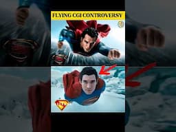 Superman movie flying CGI controversy..🔥#dc #superman #shorts