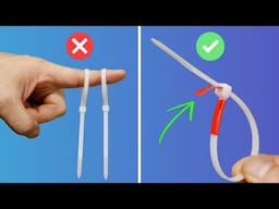 Zip Tie Life Hacks l Another Level Idea