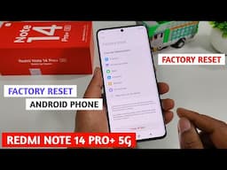 How To Factory Reset Mobile Phone | Factory Reset Redmi Note 14 Pro Plus