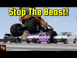 Stop The Beast - The Monster Mash! - BeamNG Drive