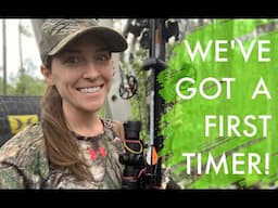 Her First Time Bow Hunting ((FL Archery 2020))