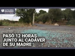 Niño de 7 años pasa 12 horas junto al cadáver de su madre tras sufrir un accidente en una carretera