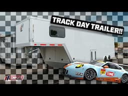 We built the ultimate 36' inTech Track Day Trailer.