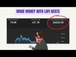 How to Make $5K per Month with Chill LoFi Beats Channel (make money online 2023)