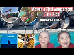 4yo First Amusement Park Ride | MarineLand Canada |Wewen Fam 🇵🇭🇨🇦