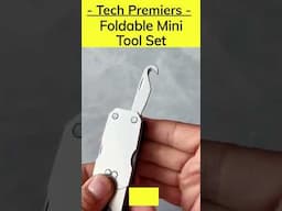 Foldable Mini Tool Set | Portable Mini Wrench Tool Set | Mini Tool Set | Mini Wrench Set | #shorts