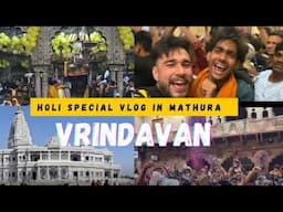 PONCH GYE VRINDAVAN ❤️|| HOLI FESTIVAL IN MATHURA VRINDAVAN || HONEY KALRA VLOGS