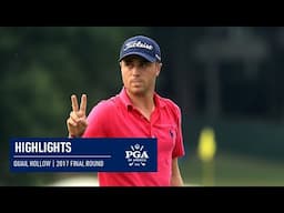 Justin Thomas Wins at Quail Hollow! | 2017 PGA Championship Final Round Highlights