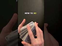 Learn This EASY Card Trick In 1 MINUTE! (Cut Deeper Force) - Tutorial #magic #tutorial #shorts