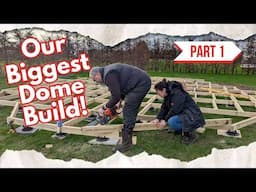 Triple Dome Build: Part 1 – The Start of Our BIGGEST Glamping Build Yet!