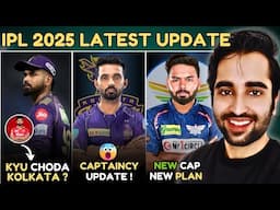 IPL 2025: KKR and RCB New Captain Update | MS Dhoni RETURN | Shreyas Iyer BIG Reveal