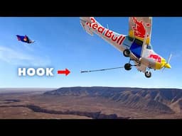 World First! Plane Tows Skydiver Out Of Grand Canyon 🇺🇸