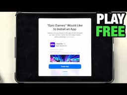 How To Download Fortnite iOS In/Outside EU (iPhone & iPad) (2024 UPDATED)