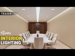 Teaser - HDRP Interior Lighting in Unity 2021.2