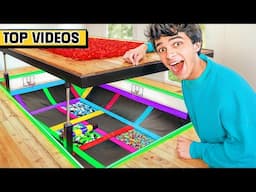 I Built a Hidden Trampoline Park! Here’s What Happened… | Brent Rivera