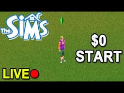 Sims 1, Rags to Riches (While Chat Tortures Me) 1/28/25