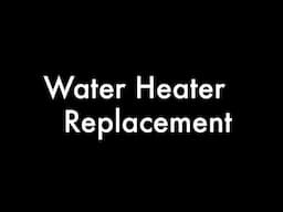 How to replace a Water heater