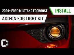 S650 Mustang EcoBoost Fog Light Installation Guide | Diode Dynamics