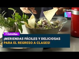 ¡Meriendas fáciles y deliciosas para el regreso a clases! 🎒🍏🥪