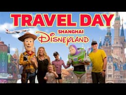 Travel Day. Shanghai Disney from Hong Kong | 144 Hour Transit Visa | Toy Story Hotel | China Eastern