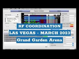 RF Coordination for Las Vegas March 2023