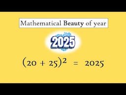 7 Beautiful Patterns Behind The Unique Mathematical Year 2025!