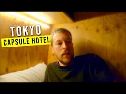 $26 Tokyo Capsule Hotel Tour 🇯🇵