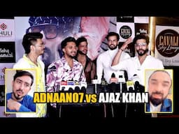 Team 07 Reaction On Adnaan07 vs Ajaz Khan Fight Controversy