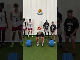 Who can lift more? Basketball vs Football