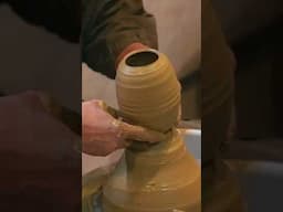 - PART 1 - The Process of Making a Vase Using a 400 Years Old Skeleton Technique. #short #shorts