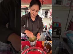 Doctor mam Selling Street Food | Punjabi Thali | Punjab Street Food #shorts