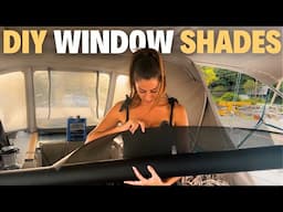 DIY BOAT WINDOW SHADES: AFFORDABLE, NO-SEW, AND DRILL-FREE INSTALLATION! EP-155