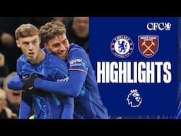 Chelsea 2-1 West Ham | HIGHLIGHTS | Premier League 24/25