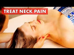 Massage Therapy That Melts Away Whiplash Pain Instantly! Neck Pain Relief Massage Techniques