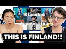 IN FINNISH! Reaction to Top 100 GREATEST FINNISH SONGS Of All Time (on Spotify)